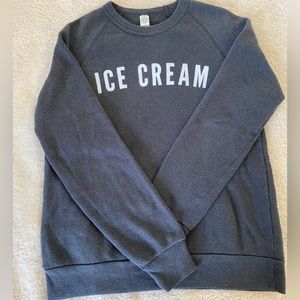 Old school Molly moons ice cream crew neck sweatshirt. Size small.